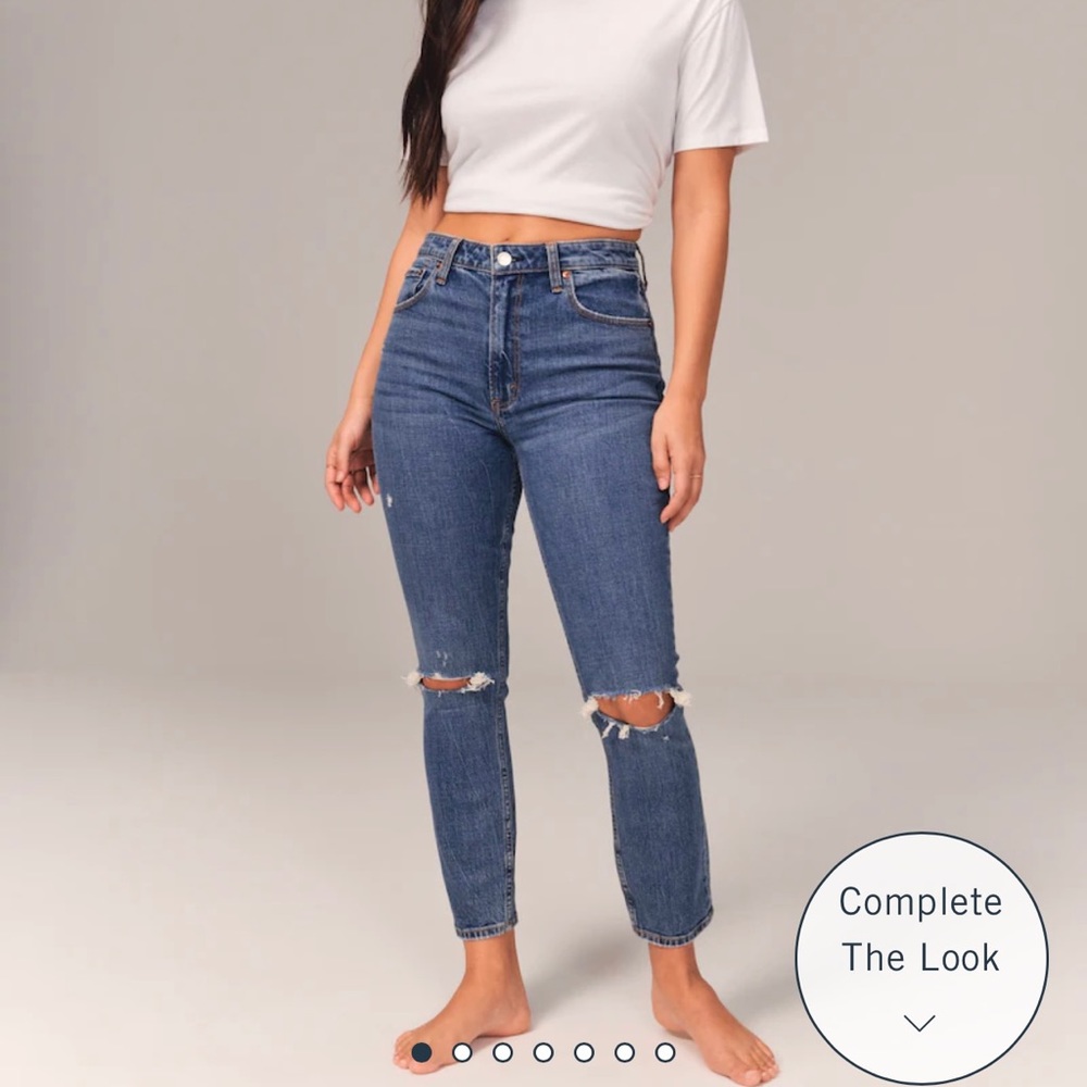 Abercrombie and Fitch curve love jeans size 32